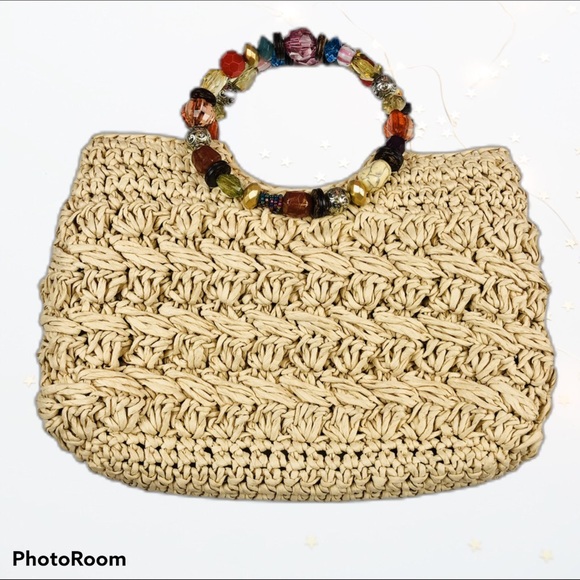 Capelli Straworld, Inc. Straw Purse - Picture 1 of 6